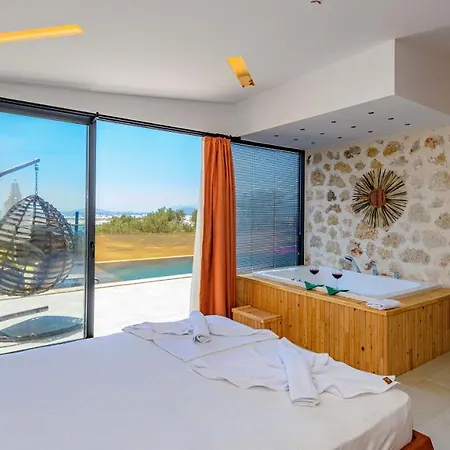 Selim - 1 Bed Honeymoon With Jacuzzi In Kalkan Cavdir (Kas)