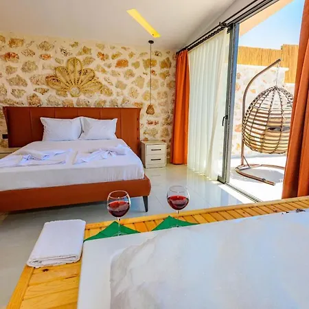 Selim - 1 Bed Honeymoon With Jacuzzi In Kalkan Cavdir (Kas)