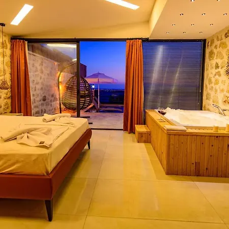 Villa Selim - 1 Bed Honeymoon With Jacuzzi In Kalkan Cavdir (Kas)
